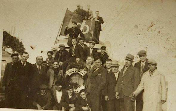 Excursie Grand Quevilly Tunis 22 maart 1938