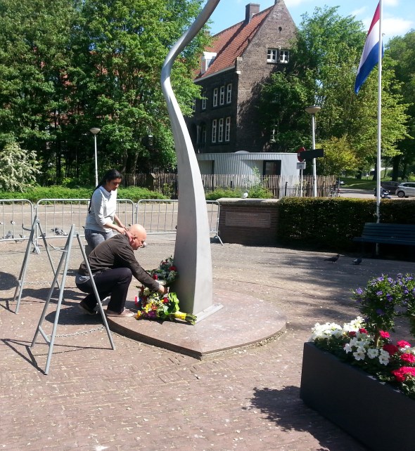 Herdenking Spaanse Burgeroorlog Amsterdam 2015