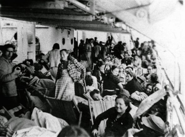 SS Winnepeg augustus, 1939.