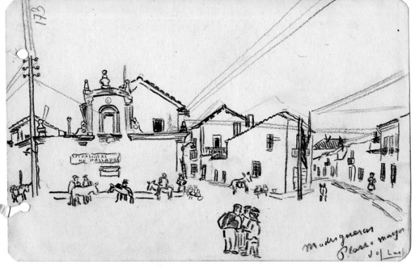 Plaza Mayor Madrigueras