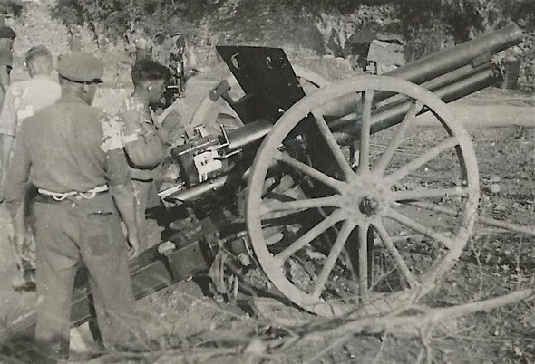 Thälmannbatterie Sector Segorbe - Onda. September 1938