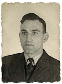 Pasfoto Anton Winterink ca. 1940 (*Arnhem 5-9-1914 - † Breendonk 6-7-1944), archief Riek Milikowski- de Raat