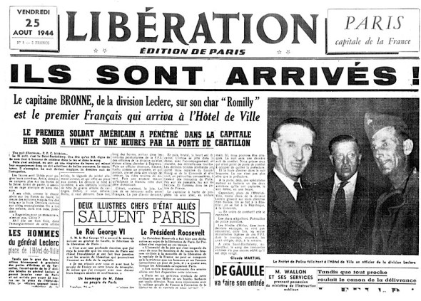 Liberation 25 augustus 1944