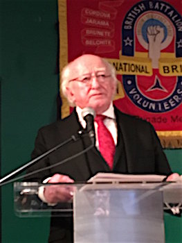 Ierse president Michael D Higgins