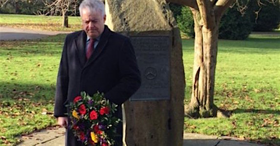 Herdenking Cardiff - BBC