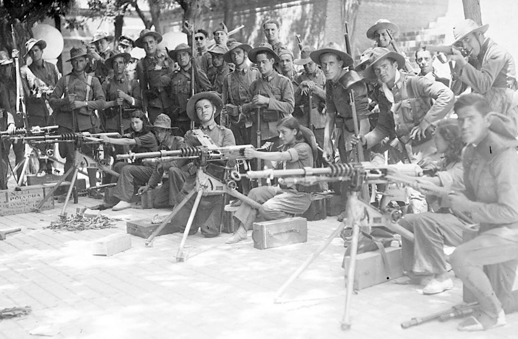 VROUWEN IN HET SPAANSE REPUBLIKEINSE LEGER | Spanje 36 - 39